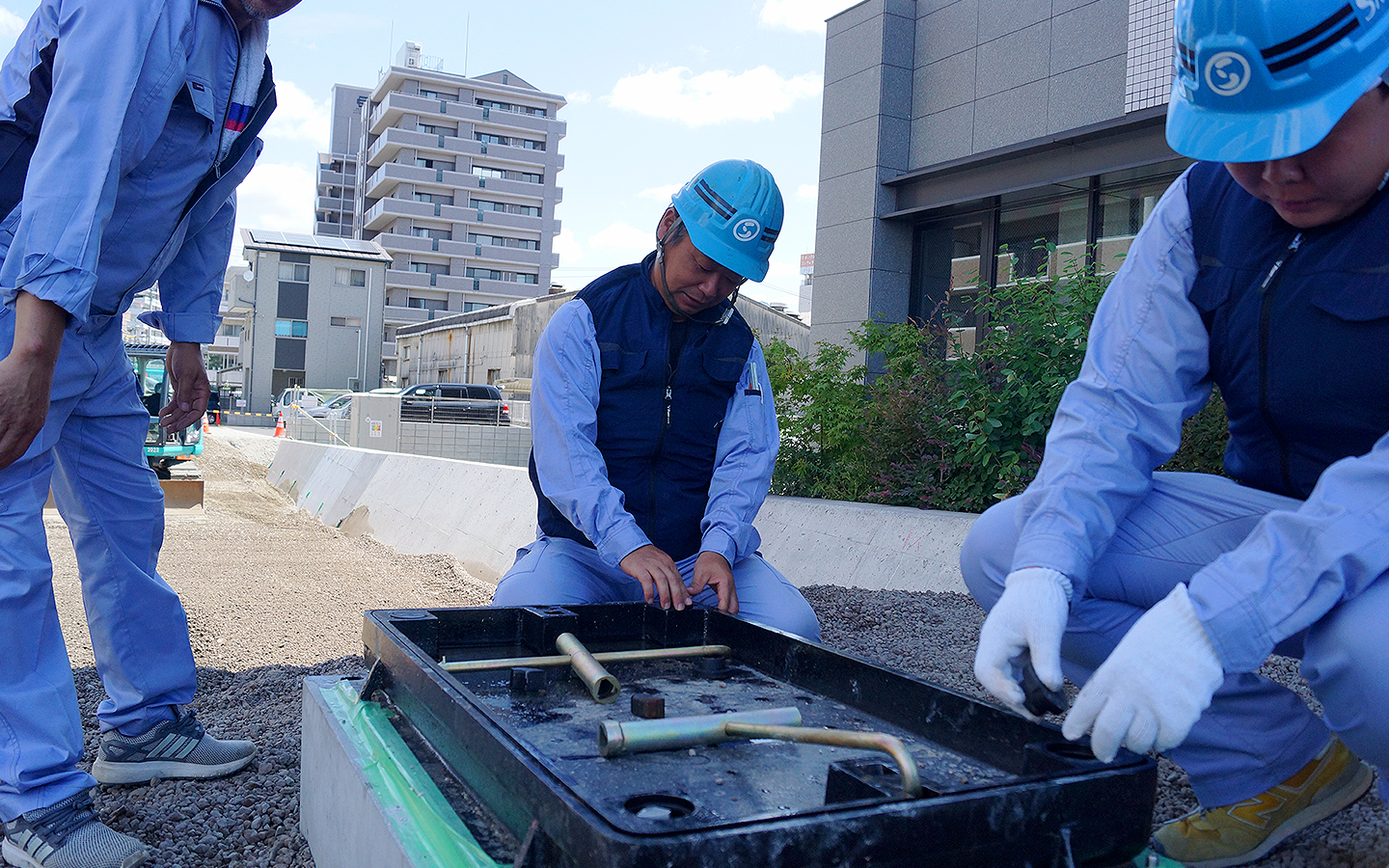 電線共同溝整備工事