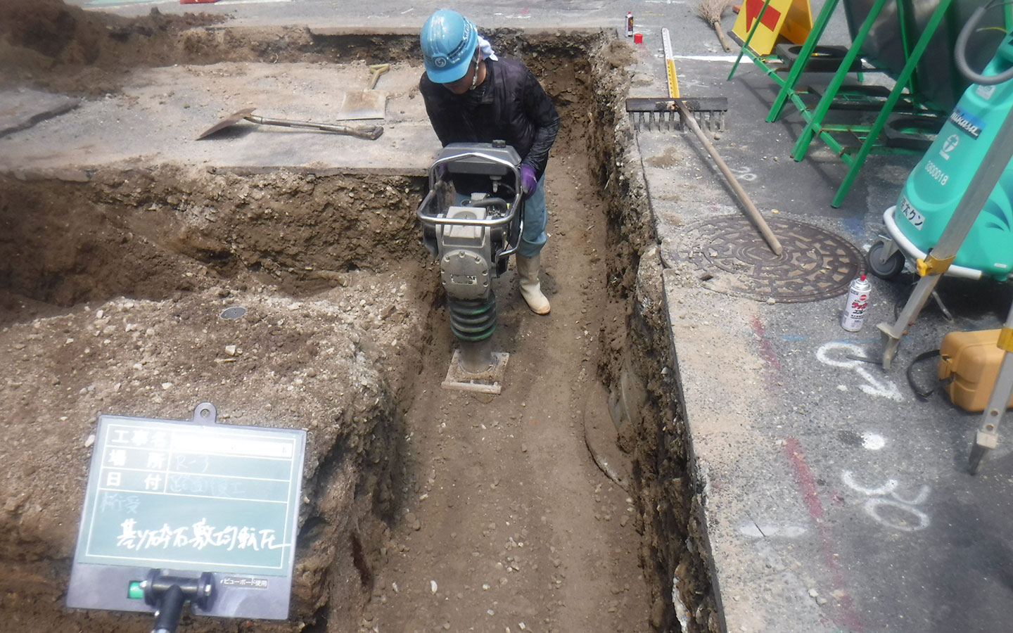 下水道工事・推進工法