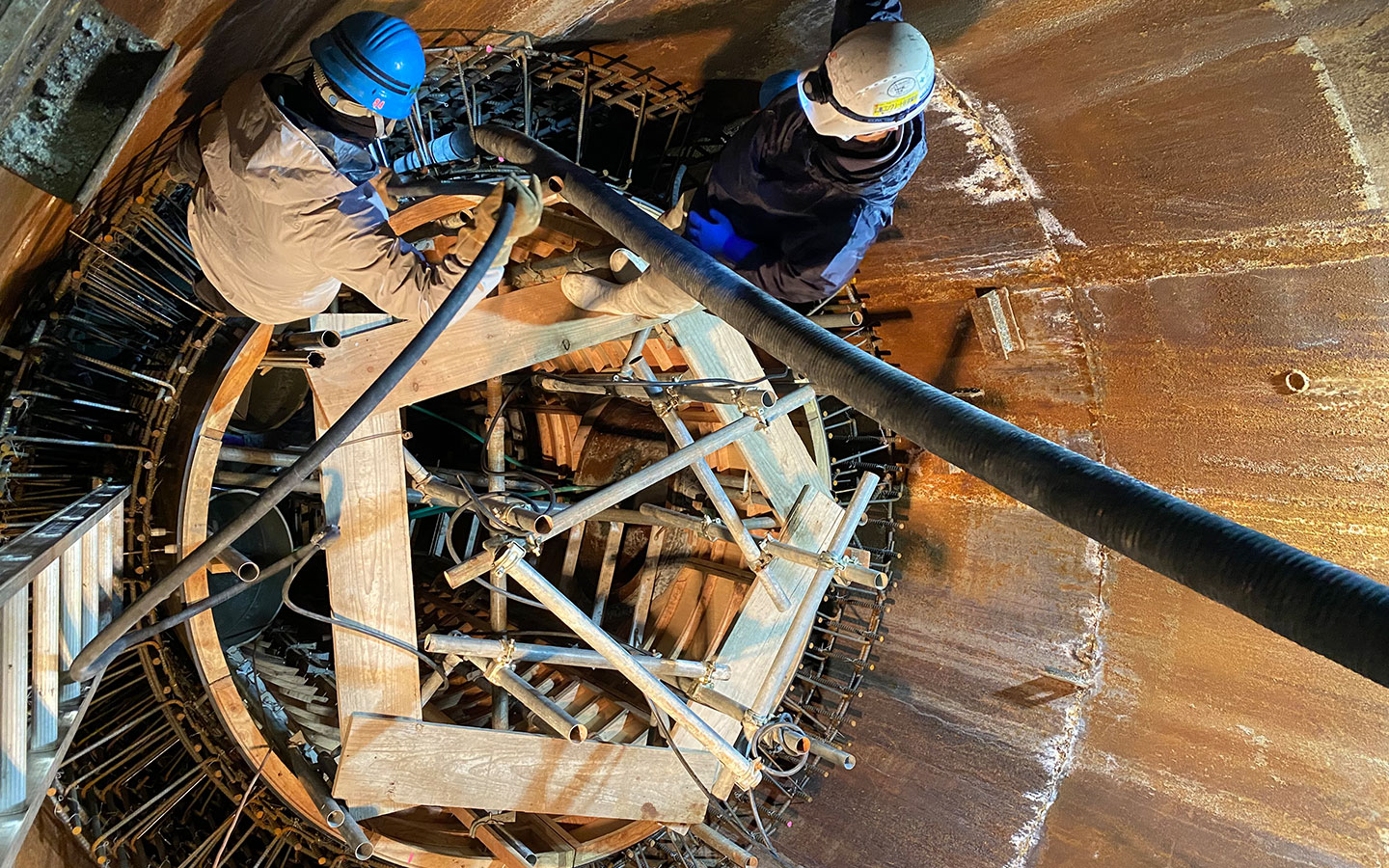 下水道工事・推進工法