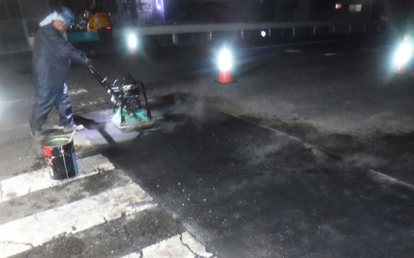 下水道工事・圧送管布設替